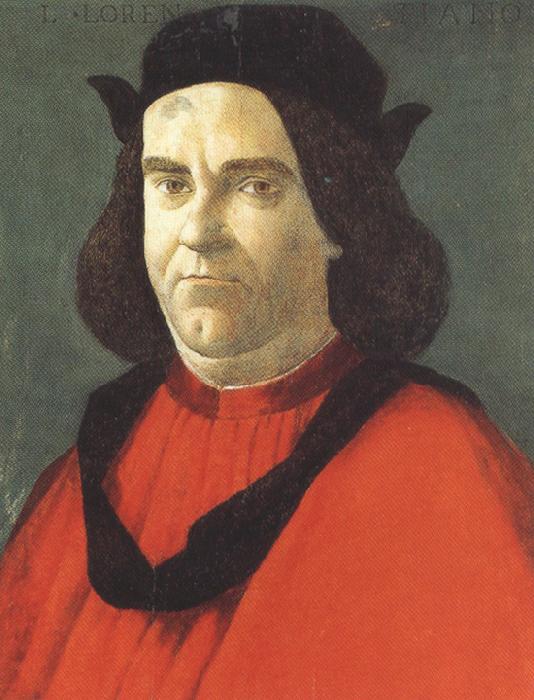 Sandro Botticelli Portrait of Lorenzo de'Lorenzi (mk36) oil painting picture